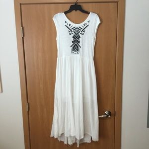 Free people white summer dress In a size medium